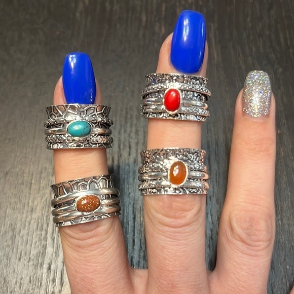 Jewelry - Gemstone Spinner Ring